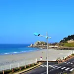 Appartement 2 Chambres Avec Superbe Vue Mer Sur La Plage De Trestrignel A Perros-Guirec - Ref 834